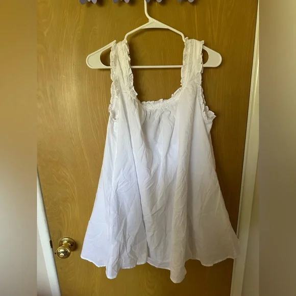 Princess Polly Swing Mini Dress White - Picture 4 of 4